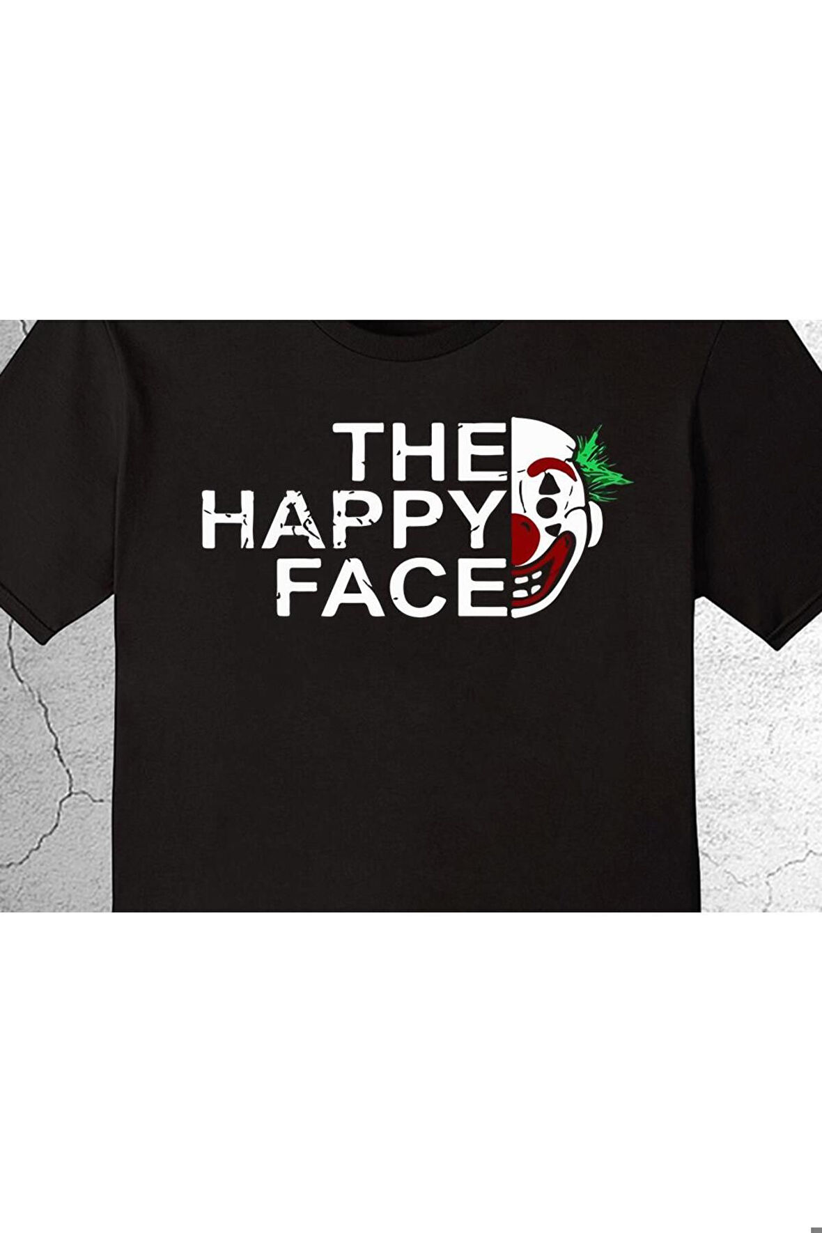 Happy Face Mutlu Yüz Palyaço Tişört Çocuk T-shirt