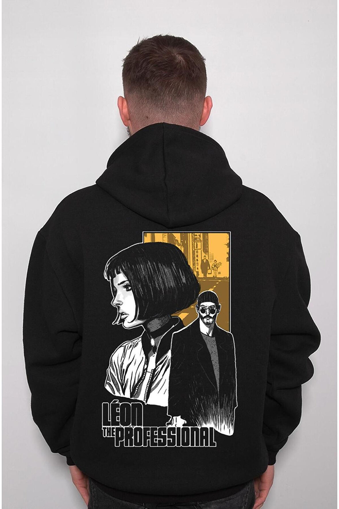 Mathilda Leon Professıonal Jean Reno Sweatshirt Unisex Kapüşonlu Hoodie
