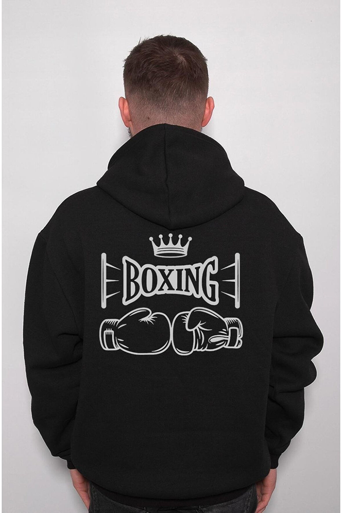 Boxing Kick Box Fight Sweatshirt Unisex Kapüşonlu Hoodie