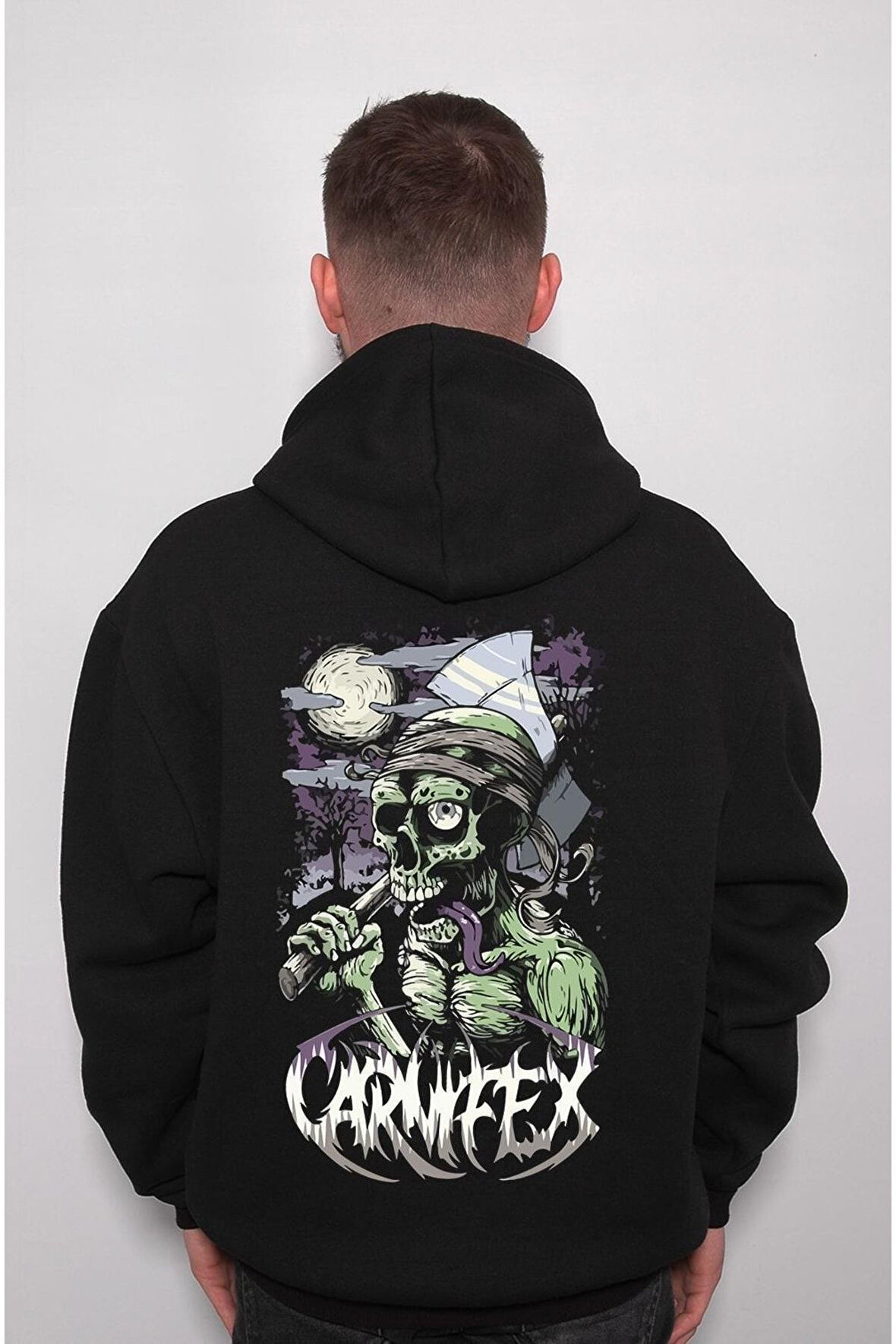 Carnifex Rock Ghotic Black Metal Dead Sweatshirt Unisex Kapüşonlu Hoodie