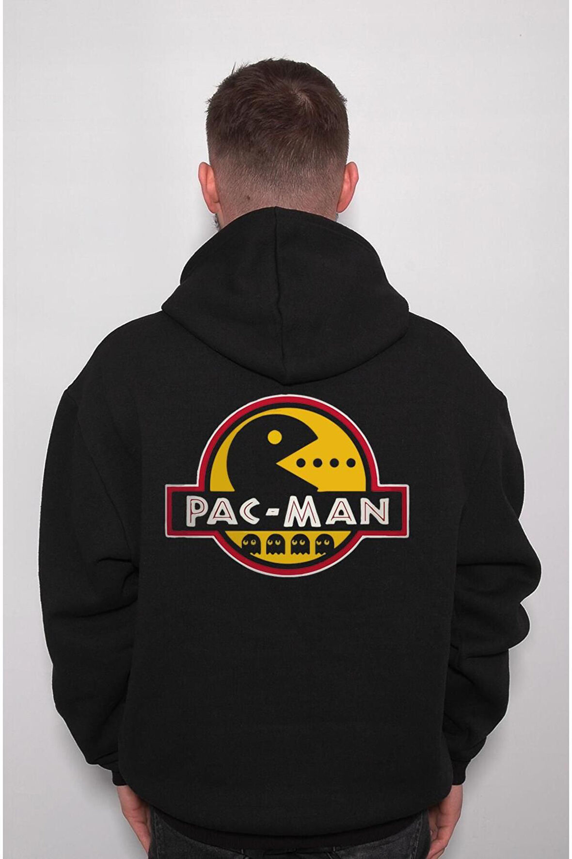 Pac-Man Pacman Oyun Game Emoji Sweatshirt Unisex Kapüşonlu Hoodie