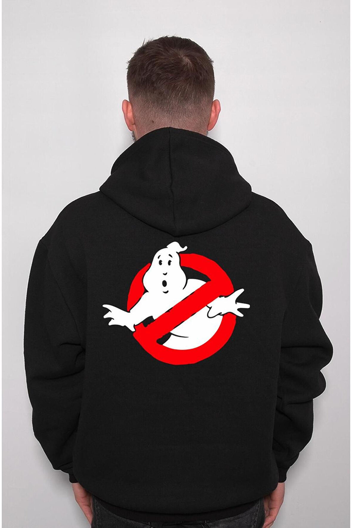Ghost Buster Hayalet Girilmez Sweatshirt Unisex Kapüşonlu Hoodie
