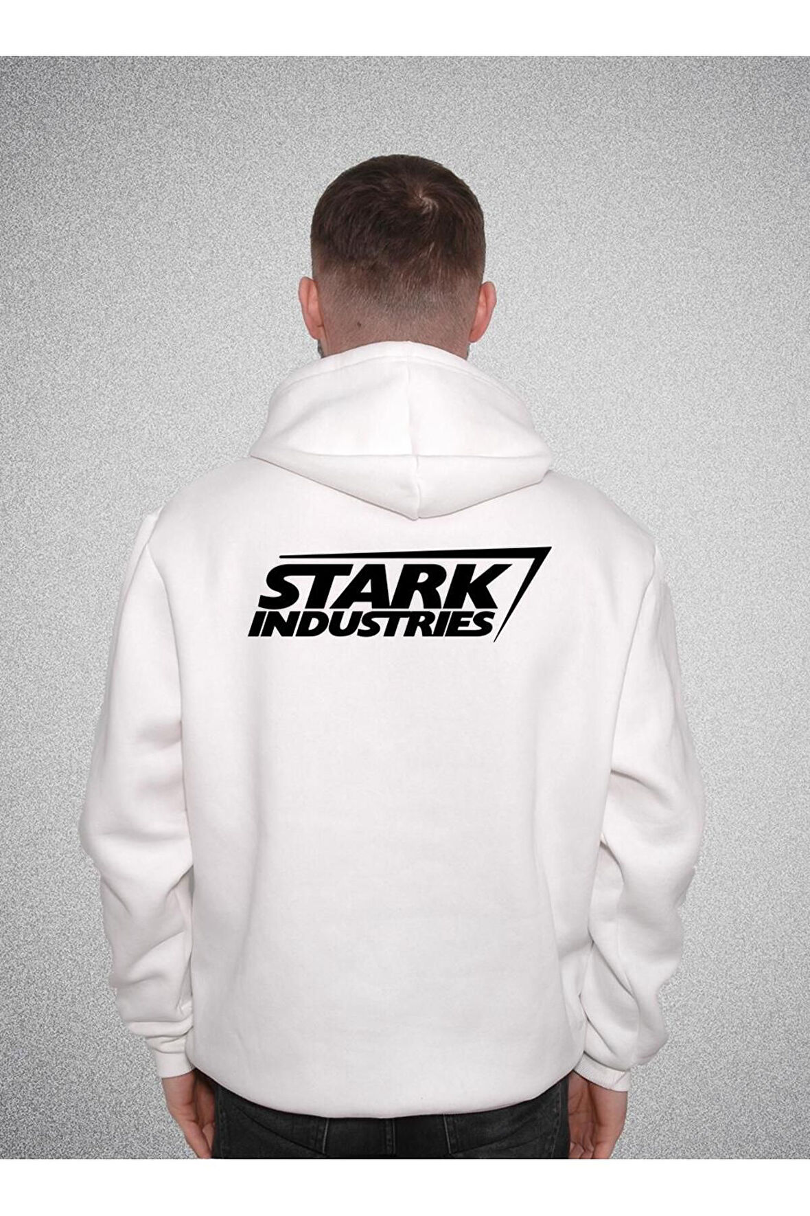 Stark Industries Endüstri Labaratuvar Sweatshirt Unisex Kapüşonlu Hoodie