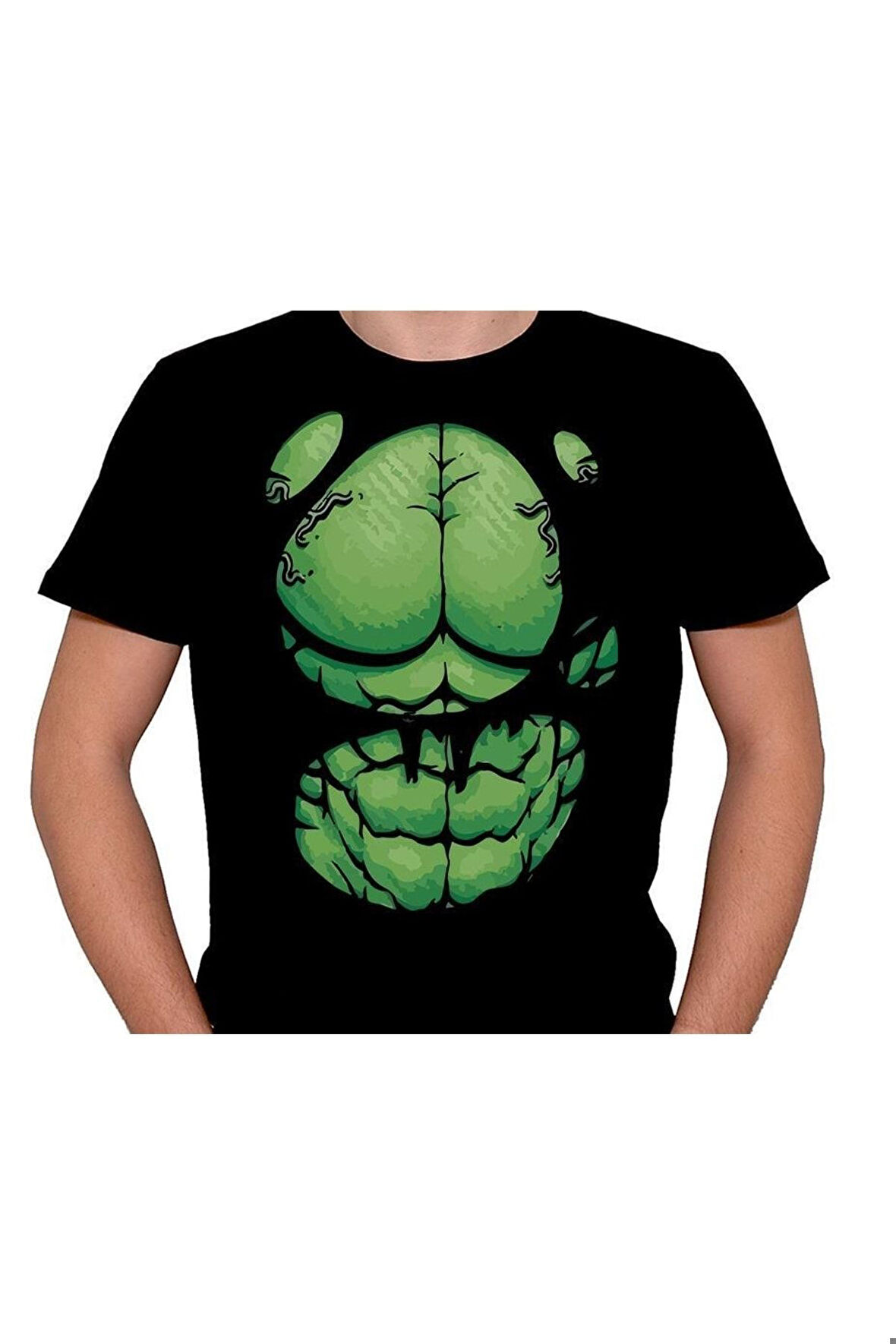 Hulk Gym Fitness Bodybuilding Kas Tişört Unisex T-shirt