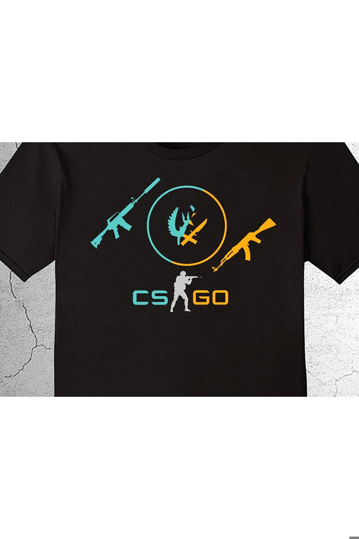Cs Go Counter Strike Ak47 M4 Global Game Gaming Tişört Çocuk T-shirt