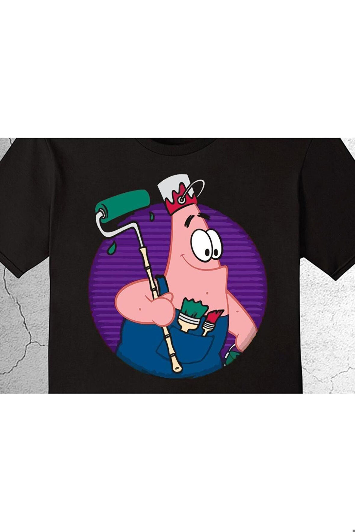 Padtrick Sünger Bob Boyacı Tişört Çocuk T-shirt