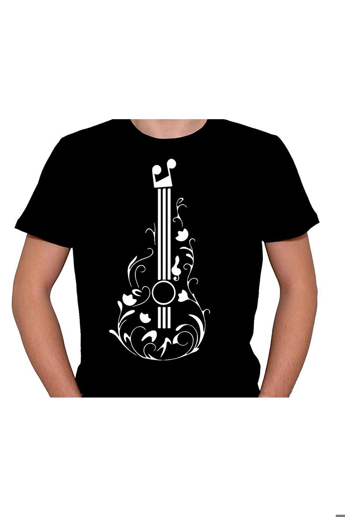 Gitar Guitar Solo Müzik Müsic Enstürman Tişört Unisex T-shirt