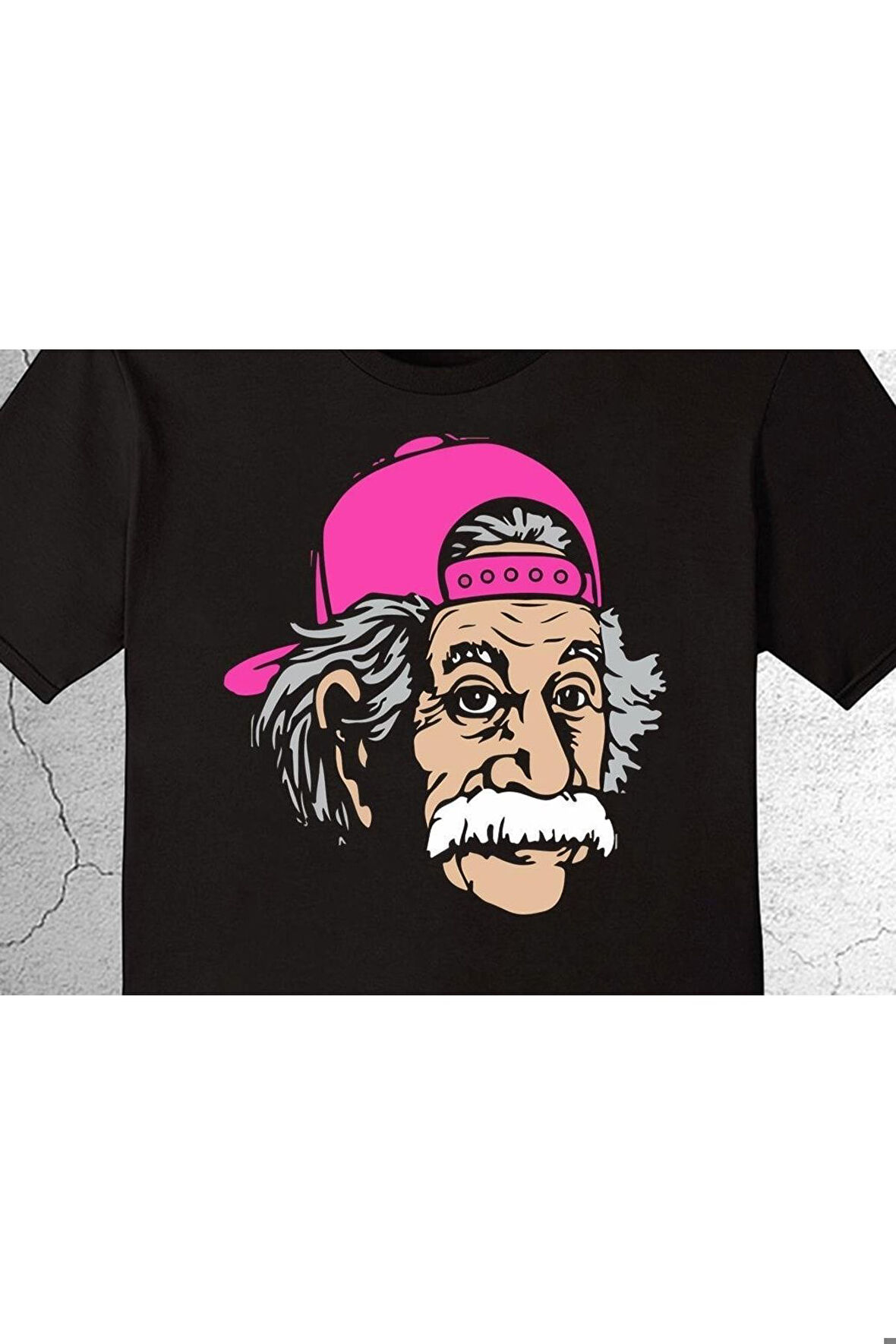 Albert Einstein Hippi Kep Tişört Çocuk T-shirt