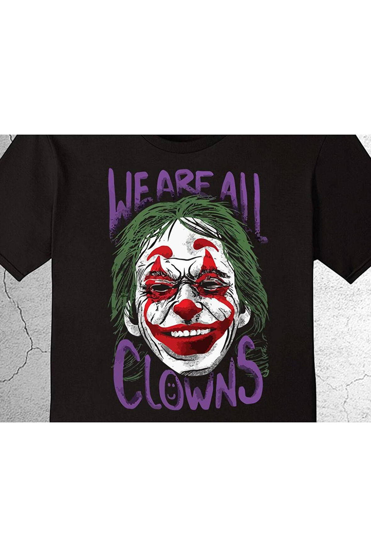 Suicide Squad Joker Harley Quinn We Are All Clowns Tişört Çocuk T-shirt