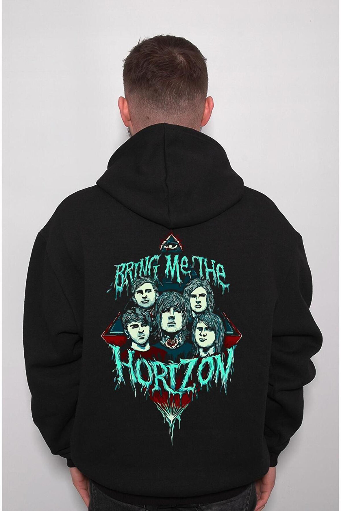 Bring Me The Horizon Sheffield Oliver Sykes Sweatshirt Unisex Kapüşonlu Hoodie