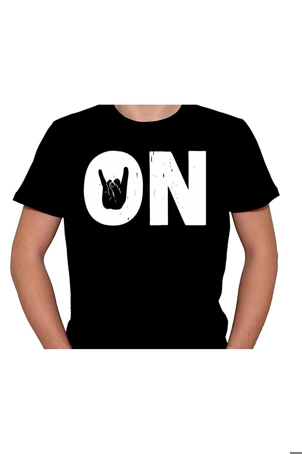 Rock And Roll Heavy Metal On Music Tişört Unisex T-shirt