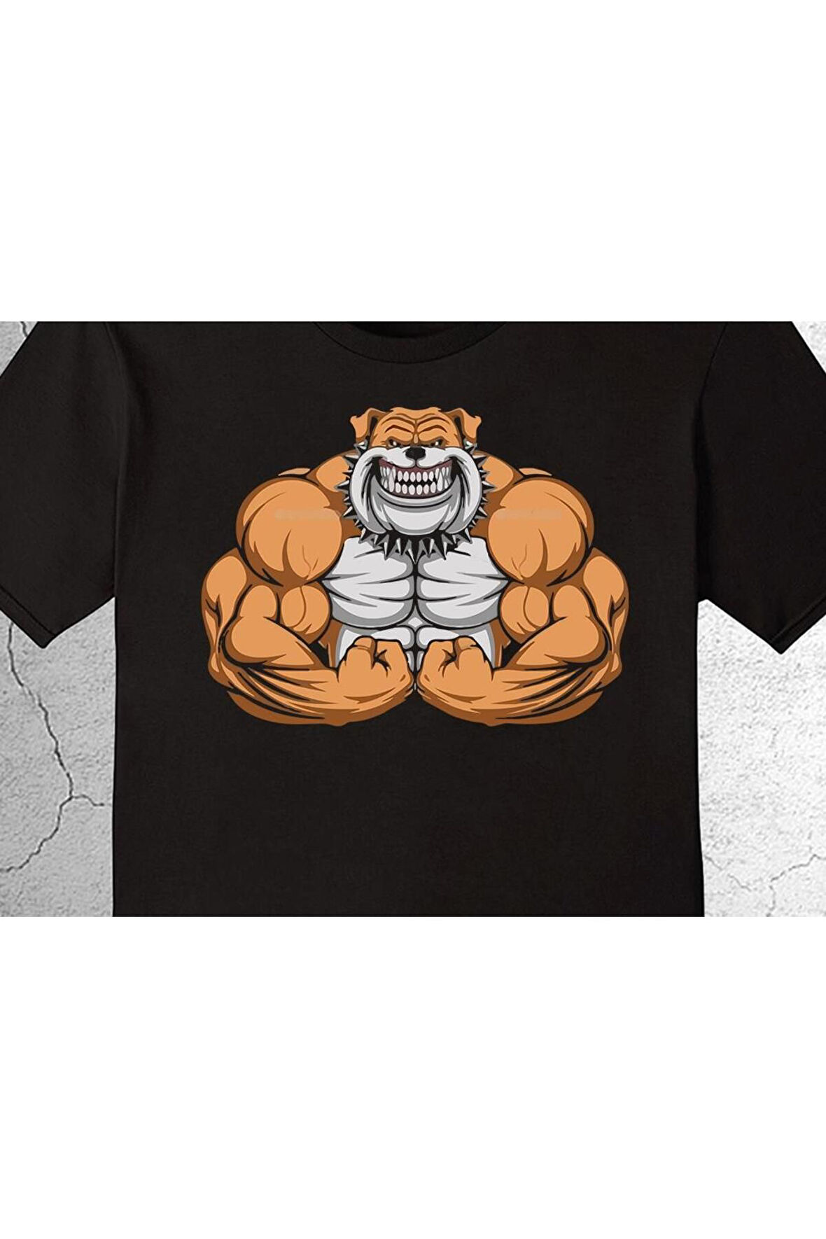 Pitbull Bulldog Gym Fitness Bodybuilding Sporcu Köpek Tişört Çocuk T-shirt