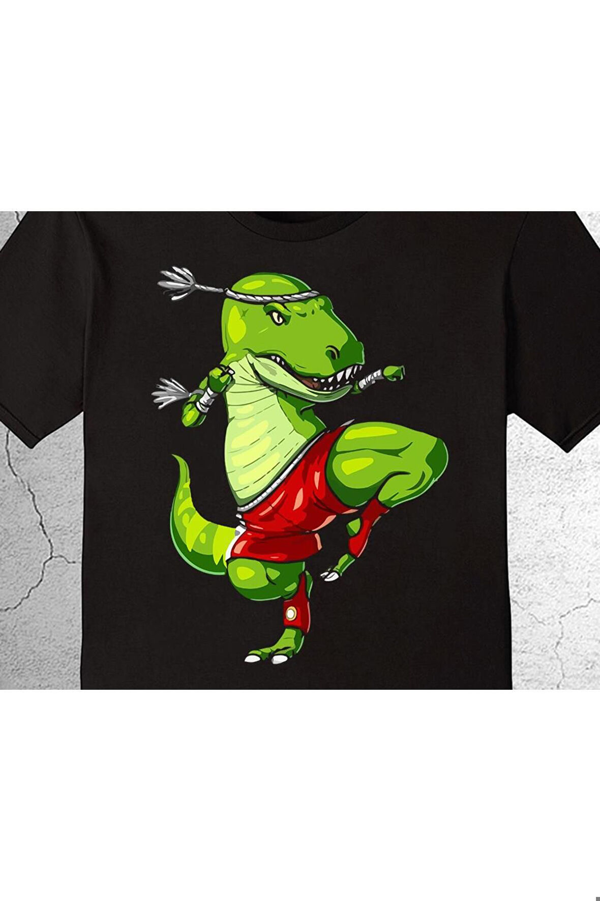 Muay Thai T-rex Dövüş Box Kick Box Tişört Çocuk T-shirt