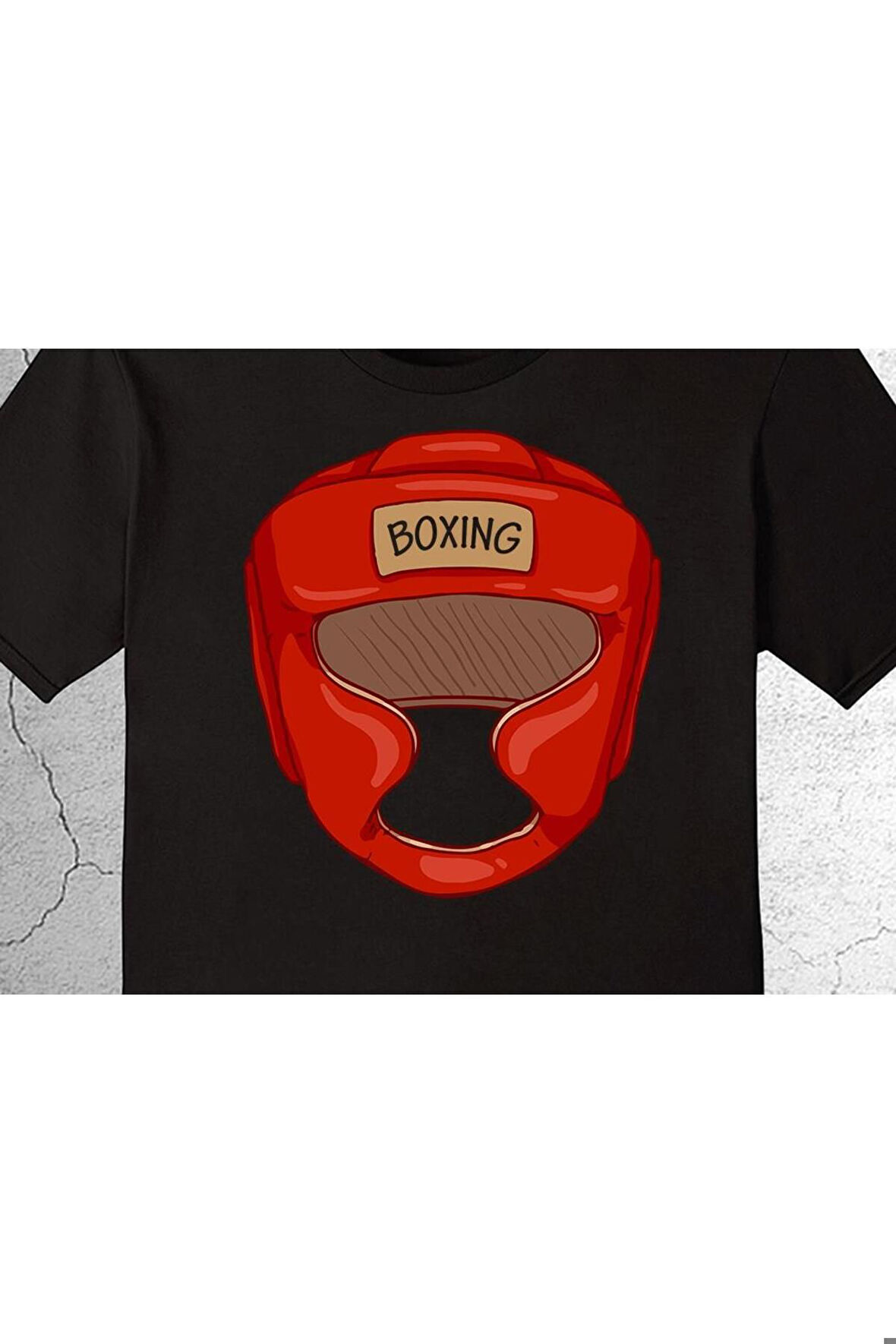 Box Boxing Kask Ring Muay Thai Tişört Çocuk T-shirt