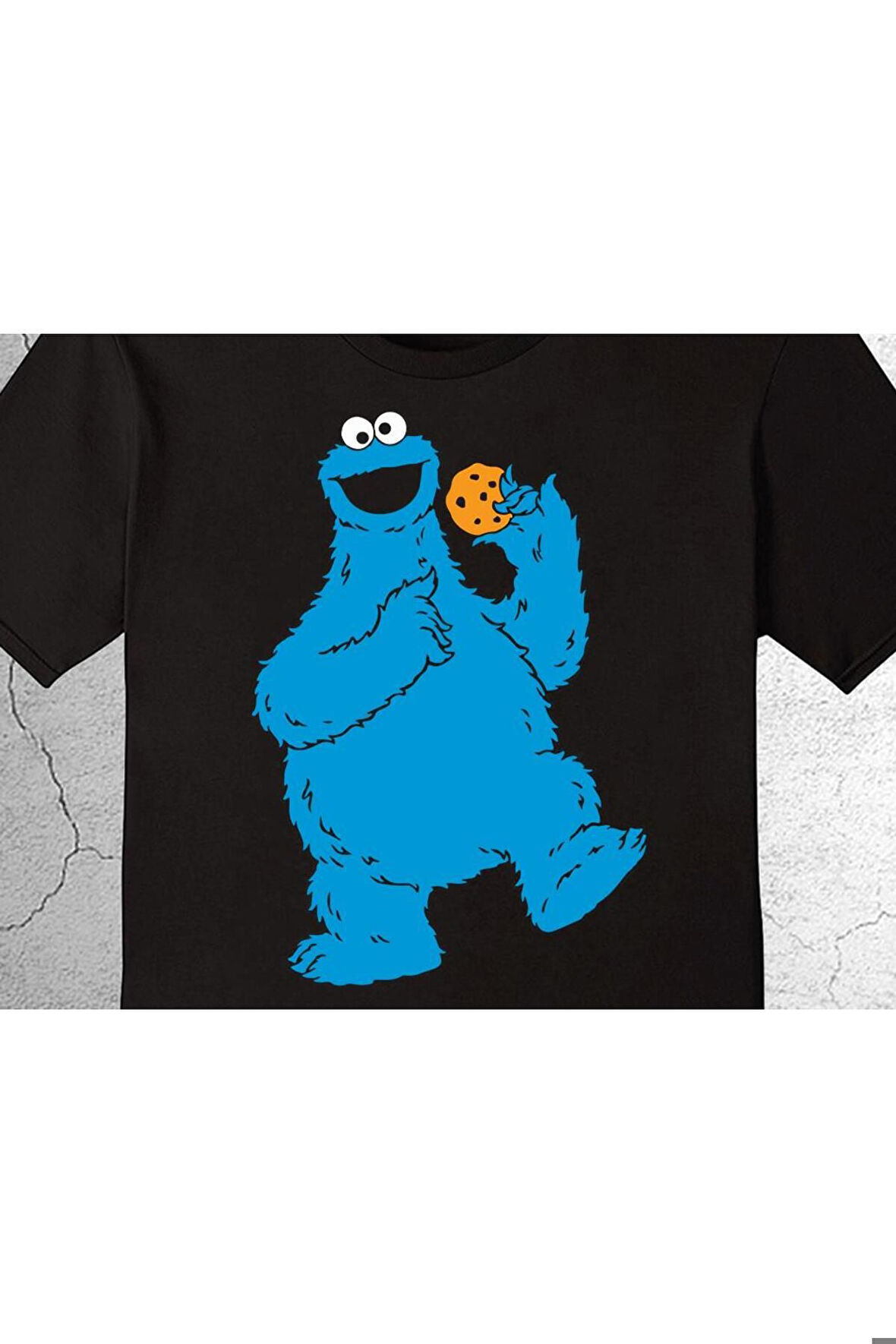 Susam Sokağı Sesame Street Kurabiye Canavarı Tişört Çocuk T-shirt