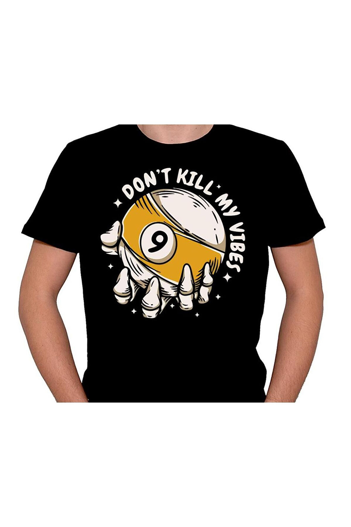 Bilardo Dont Kill My Vibes Oyuncu Istaka Tişört Unisex T-shirt