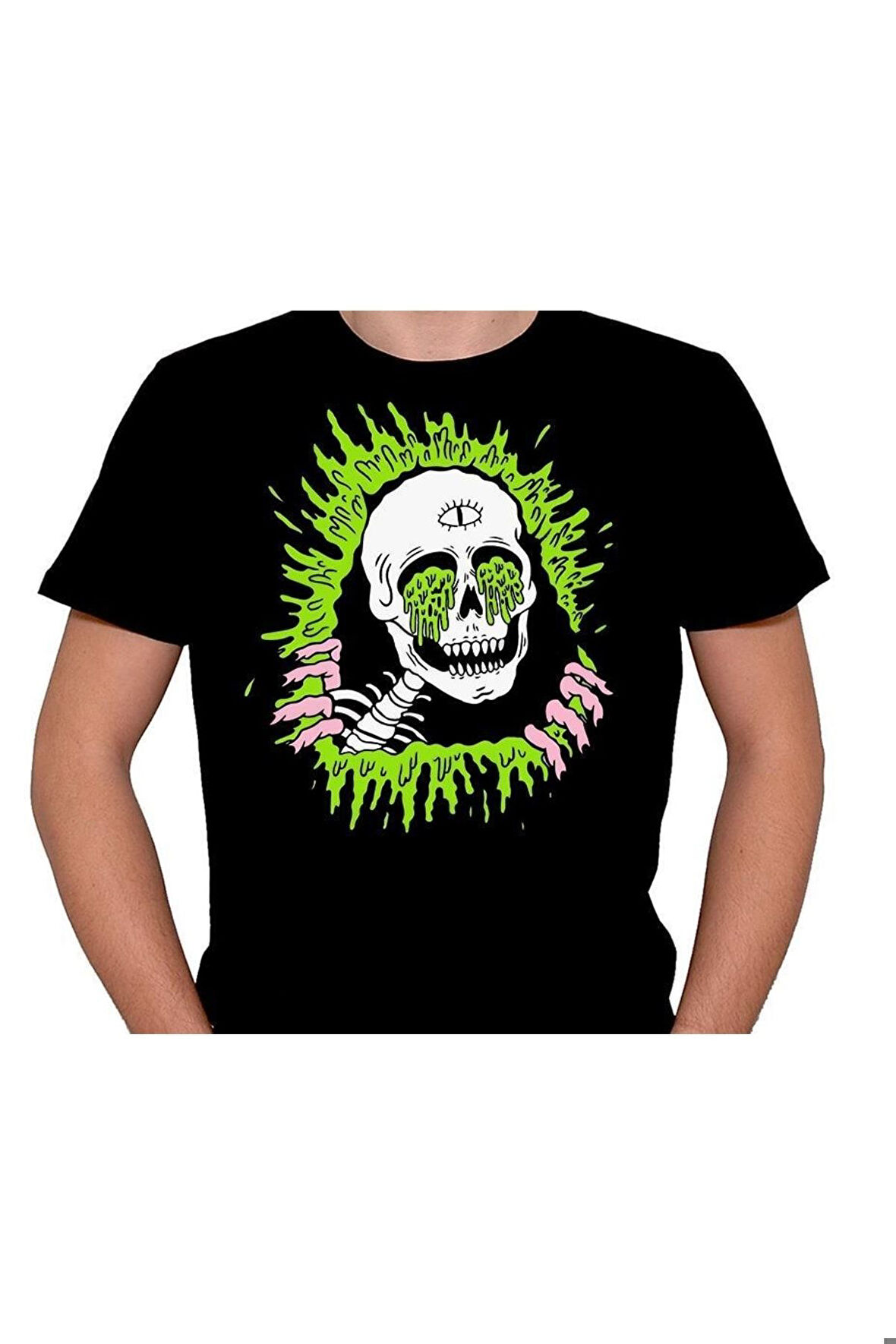 Skull Kuru Kafa Metal Metallica Music Müzik Band Tişört Unisex T-shirt