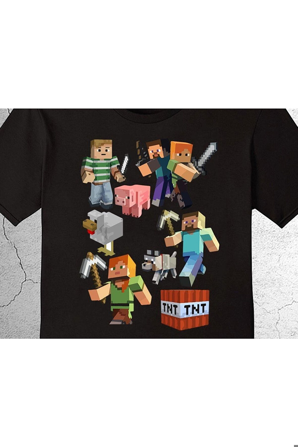 Minecraft Logo Lego Oyun Game Tişört Çocuk T-shirt