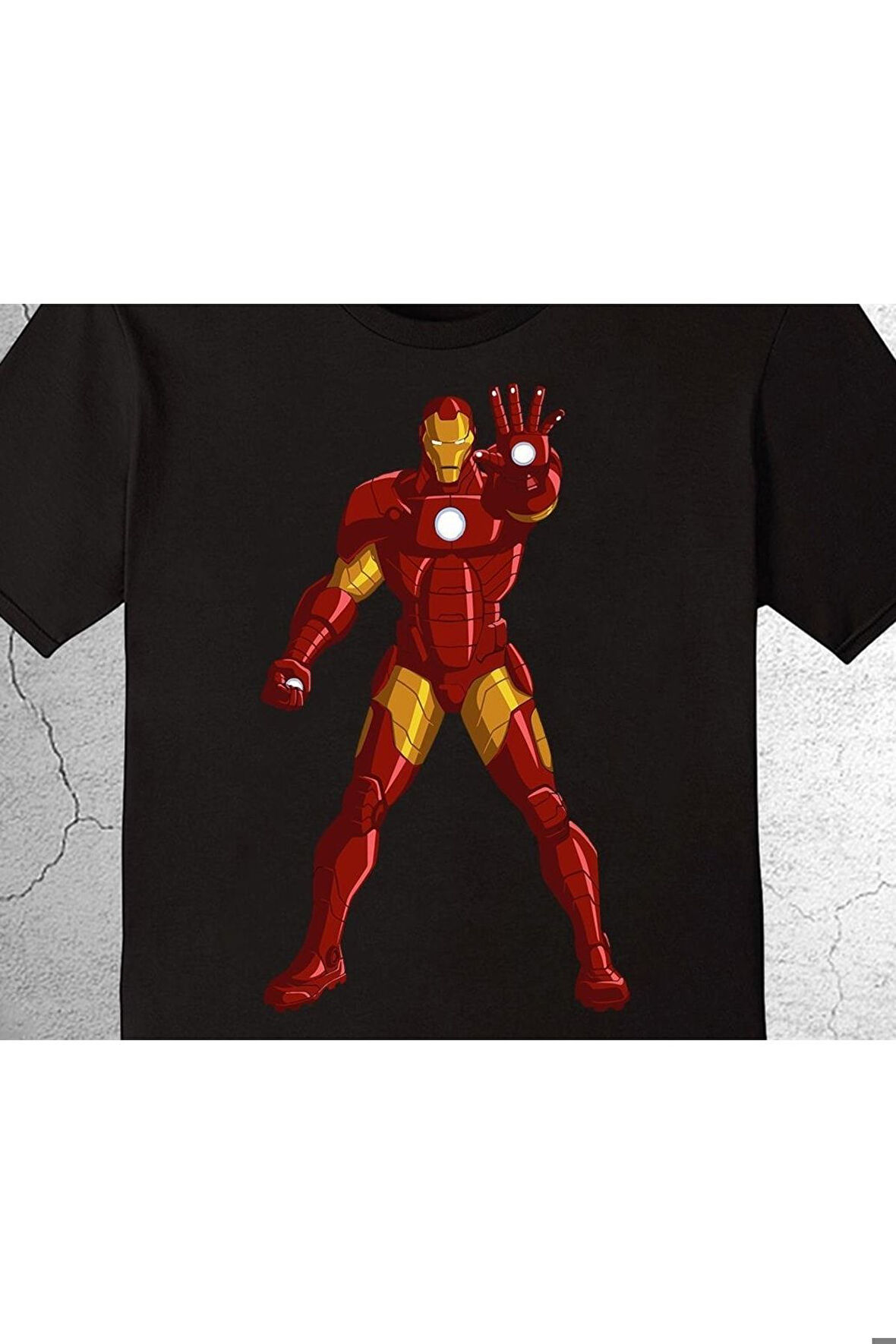 Iron Man Demir Adam Avengers Yenilmezler Tony Stark Tişört Çocuk T-shirt