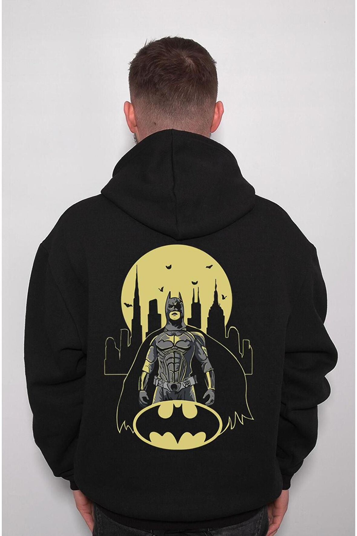 Batman Kara Şövalye The Dark Knight Rises In Brooklyn Sweatshirt Unisex Kapüşonlu Hoodie