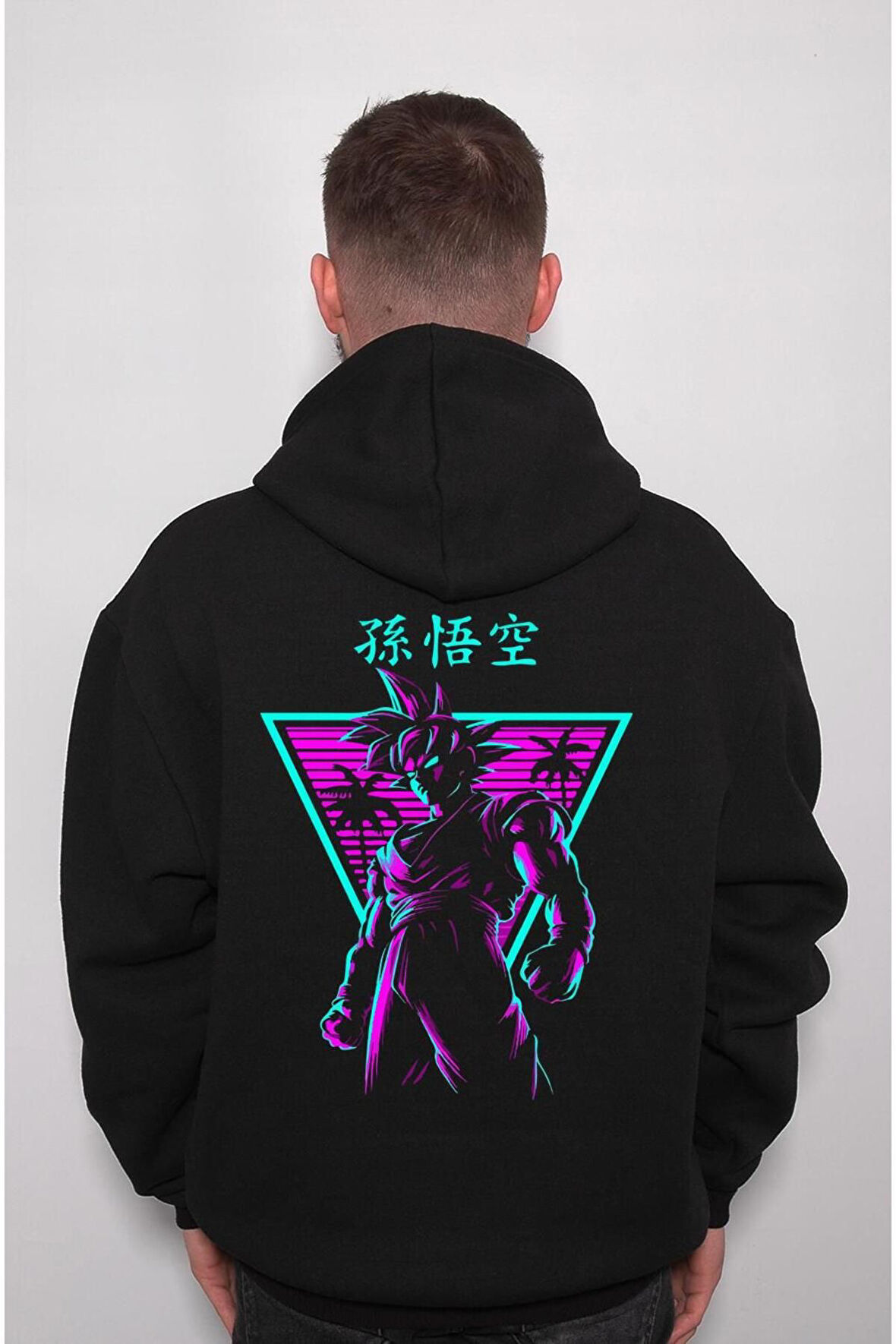 Dragon Ball Z Goku Japanese Sweatshirt Unisex Kapüşonlu Hoodie