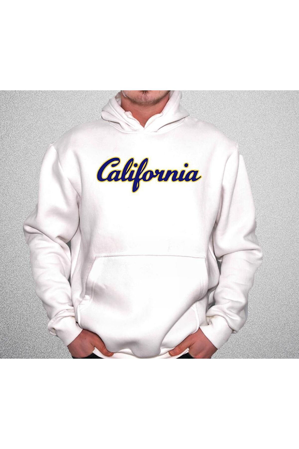 California America Amerika Üniversite Ünivercity Sweatshirt Unisex Kapüşonlu Hoodie