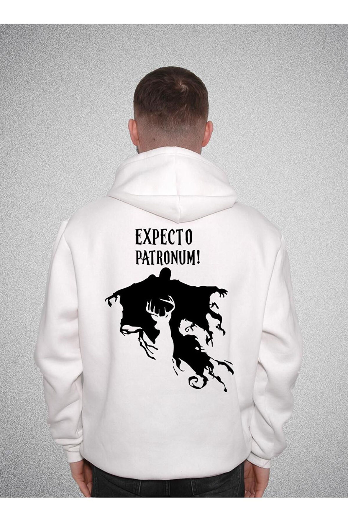 Harry Potter Expecto Patronum Geyik Hayalet Ghost Sweatshirt Unisex Kapüşonlu Hoodie