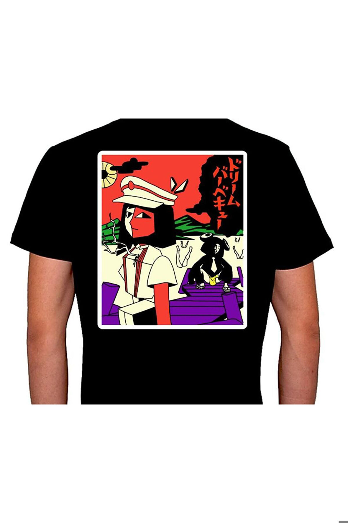 Anime Japanese Japon Tişört Unisex T-shirt