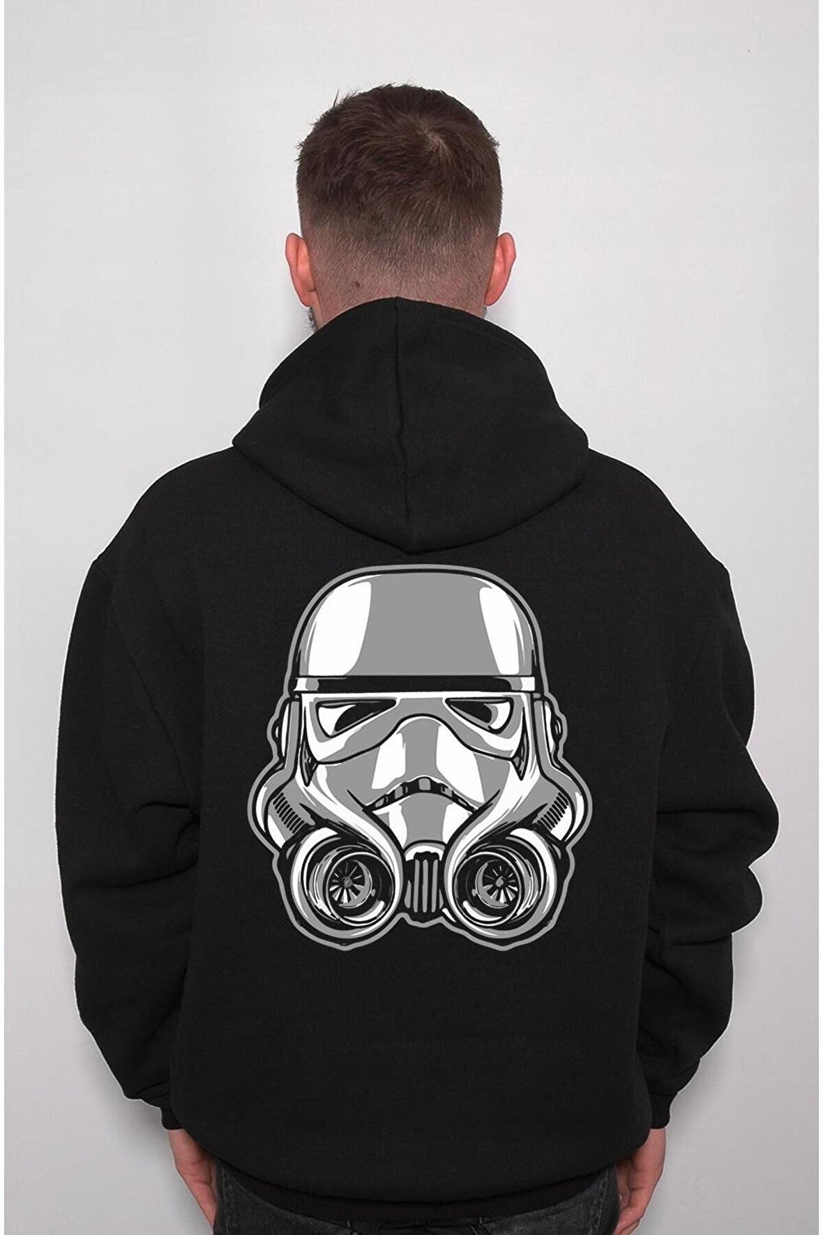 Star Wars Super Varder Motor Mandalorian Sweatshirt Unisex Kapüşonlu Hoodie