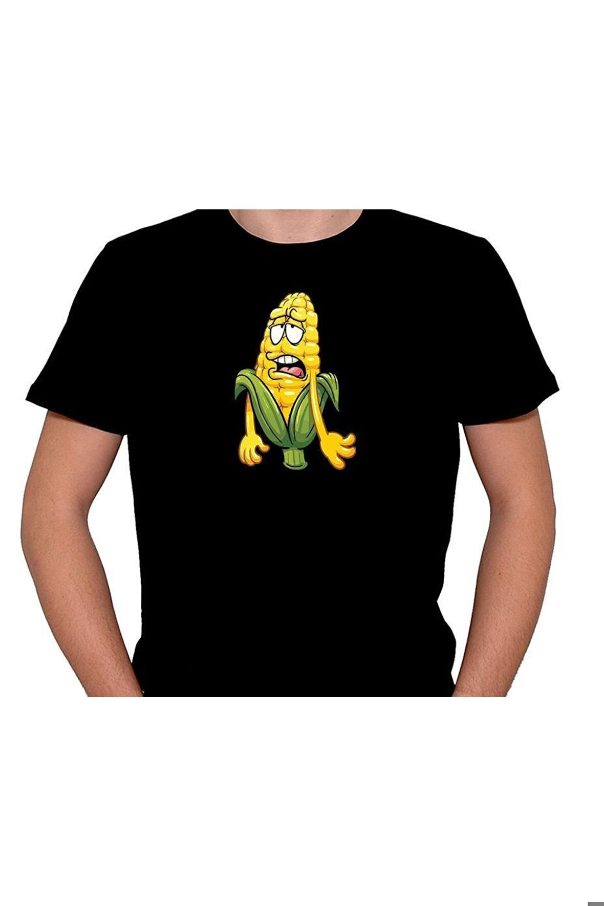 Mısır Yorgun Popcorn Solgun Tişört Unisex T-shirt