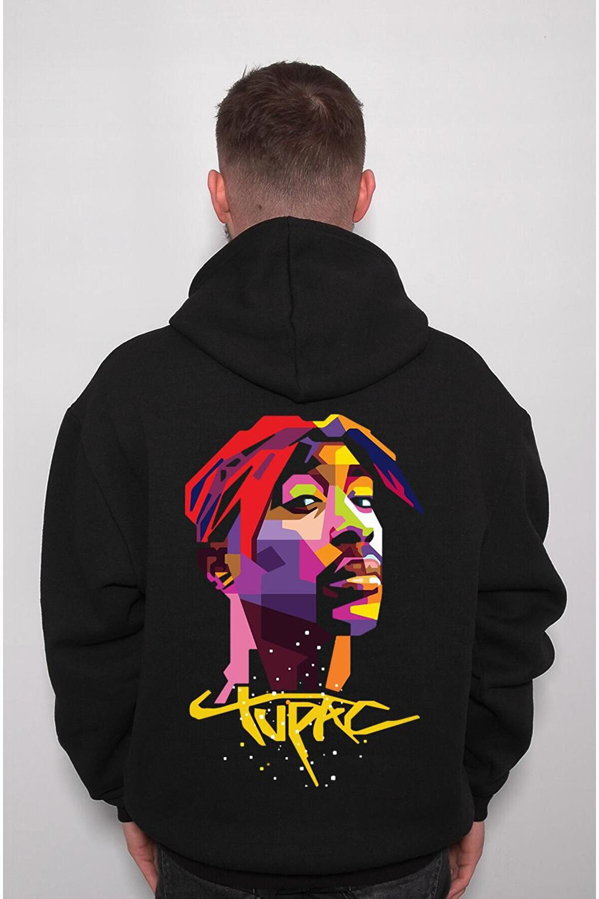 2pac Tupac Rap Rapstar Sweatshirt Unisex Kapüşonlu Hoodie