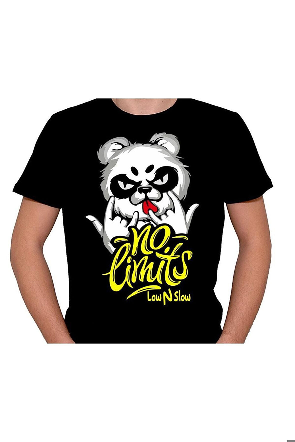 Bear Bad Bear Rock And Roll No Limit's Low N Slow Tişört Unisex T-shirt