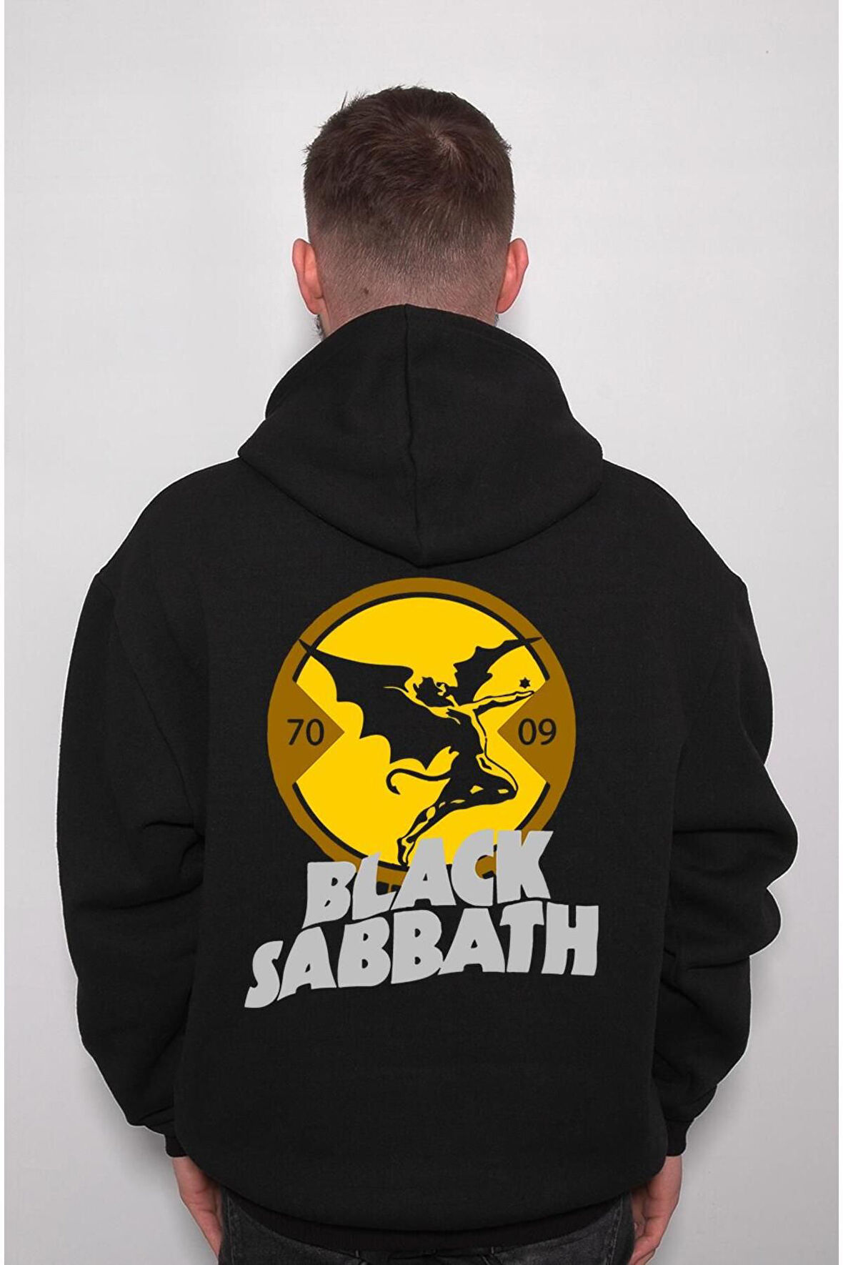 Black Sabbath Rock And Roll Music Sweatshirt Unisex Kapüşonlu Hoodie