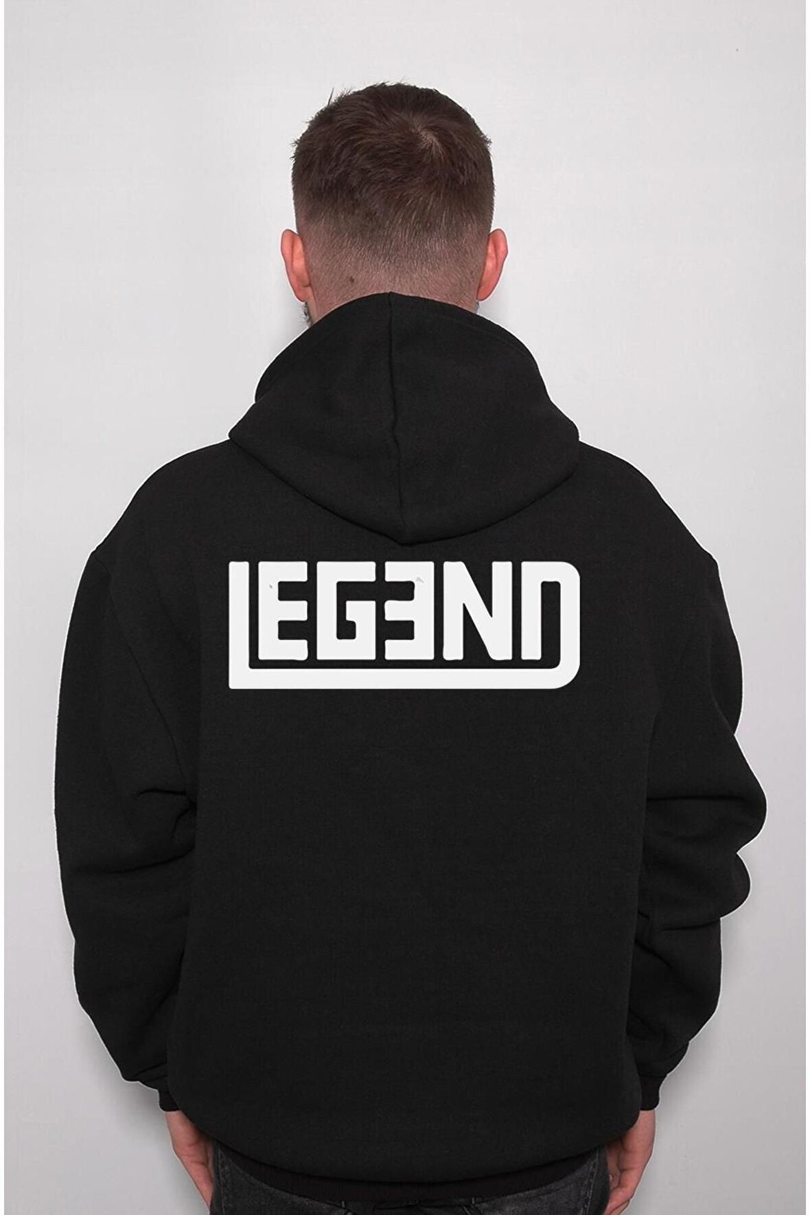Legend Kral Efsane Efsanevi Sweatshirt Unisex Kapüşonlu Hoodie
