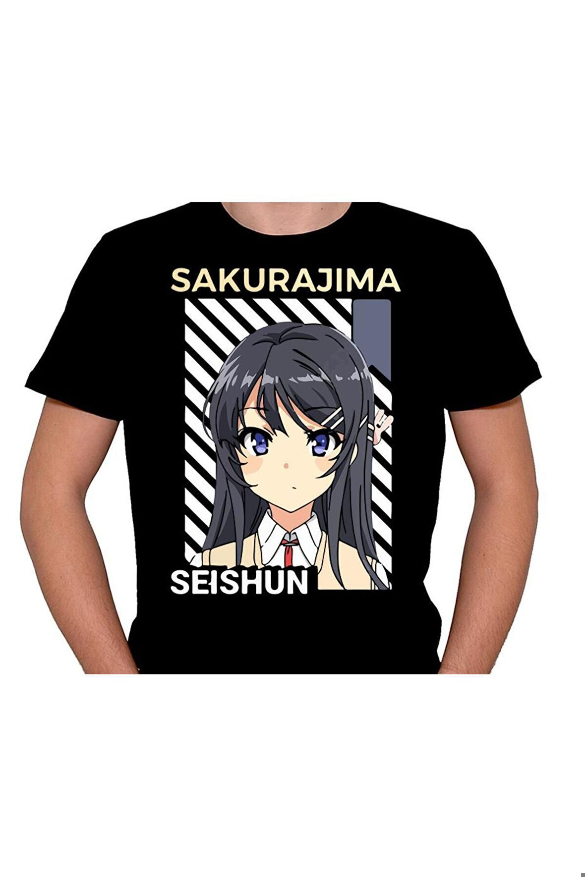 Anime Sakurajıma Seishun Tişört Unisex T-shirt