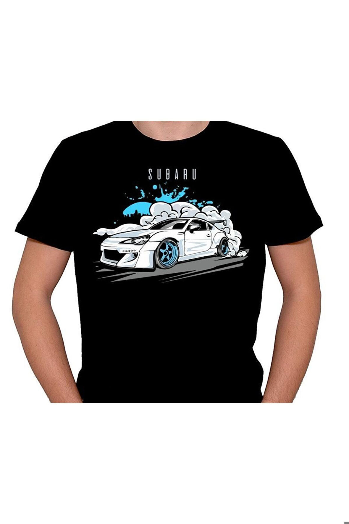 Subaru Impreza Rolling Yarış Hız Sport Car Tişört Unisex T-shirt