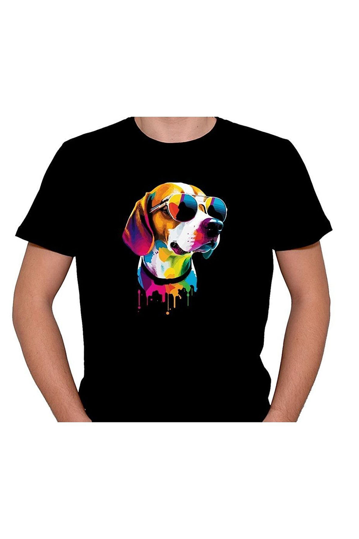 Dog Köpek Cool Dog Golden Dost Tişört Unisex T-shirt
