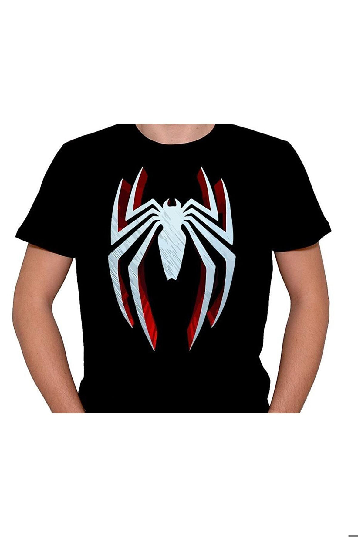 Spiderman Örümcek Adam Logo Tişört Unisex T-shirt