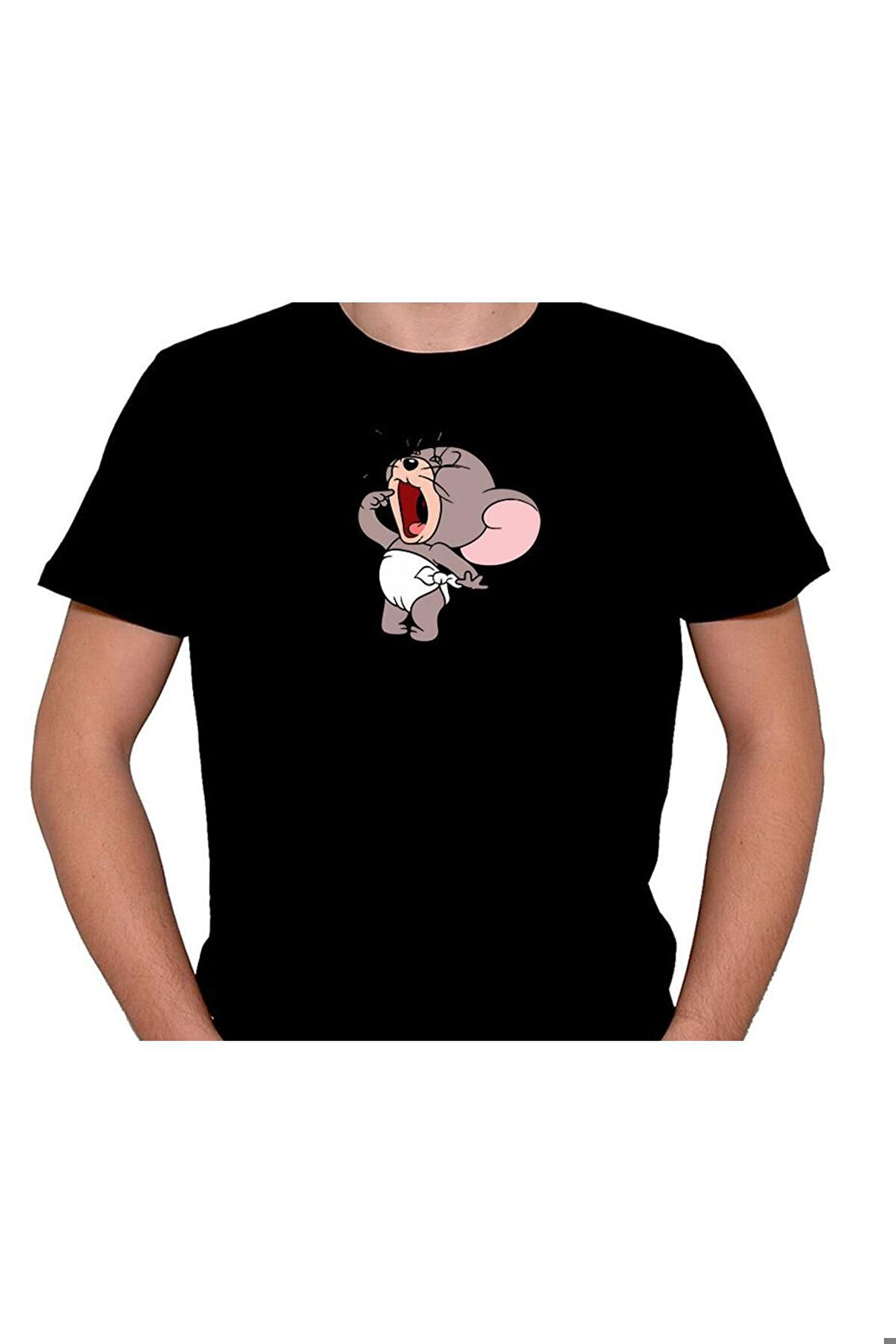 Junior Jerry Mouse Fare Bebek Fare Tişört Unisex T-shirt