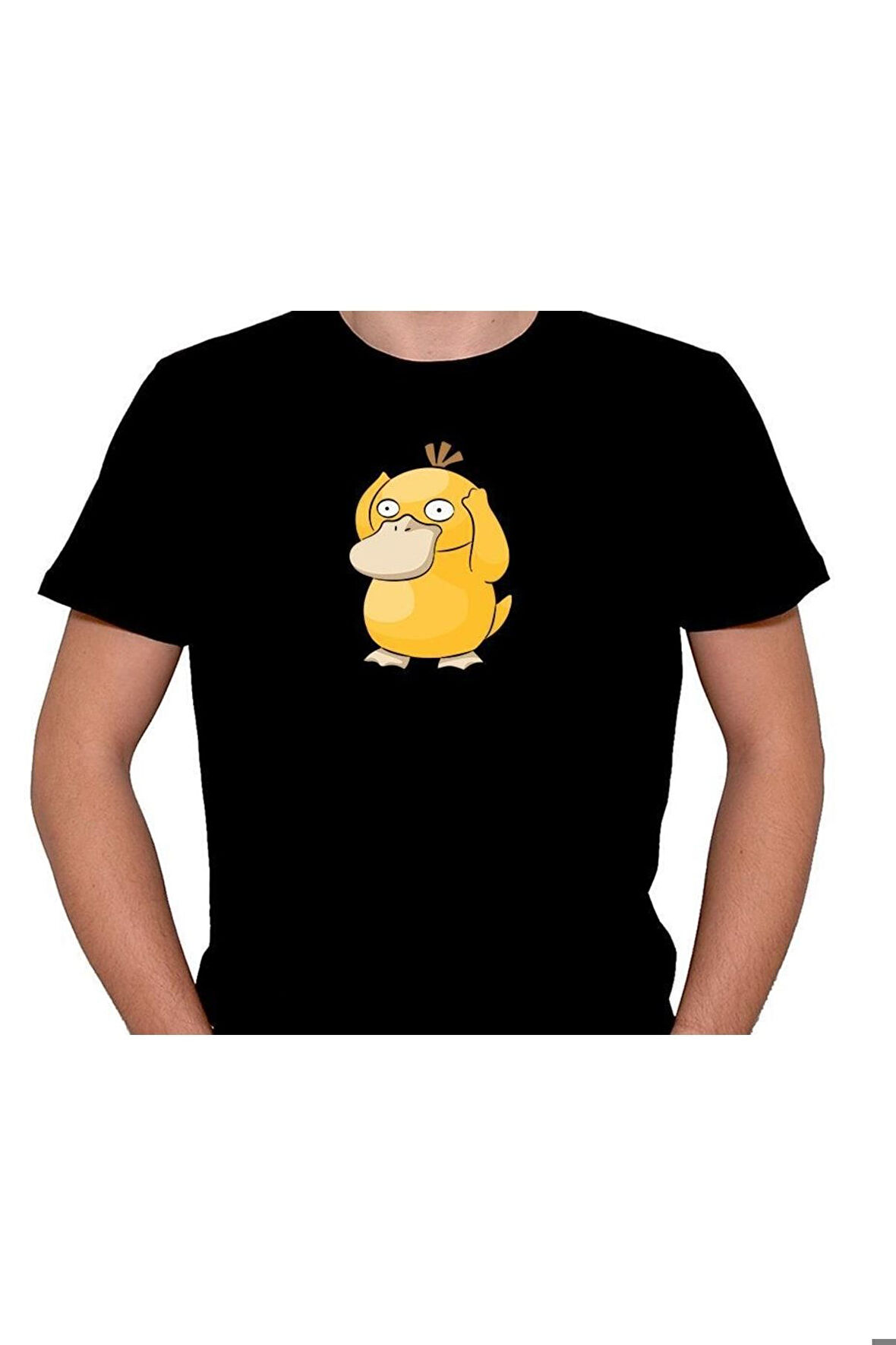 Psyduck Pokemon Ördek Tişört Unisex T-shirt