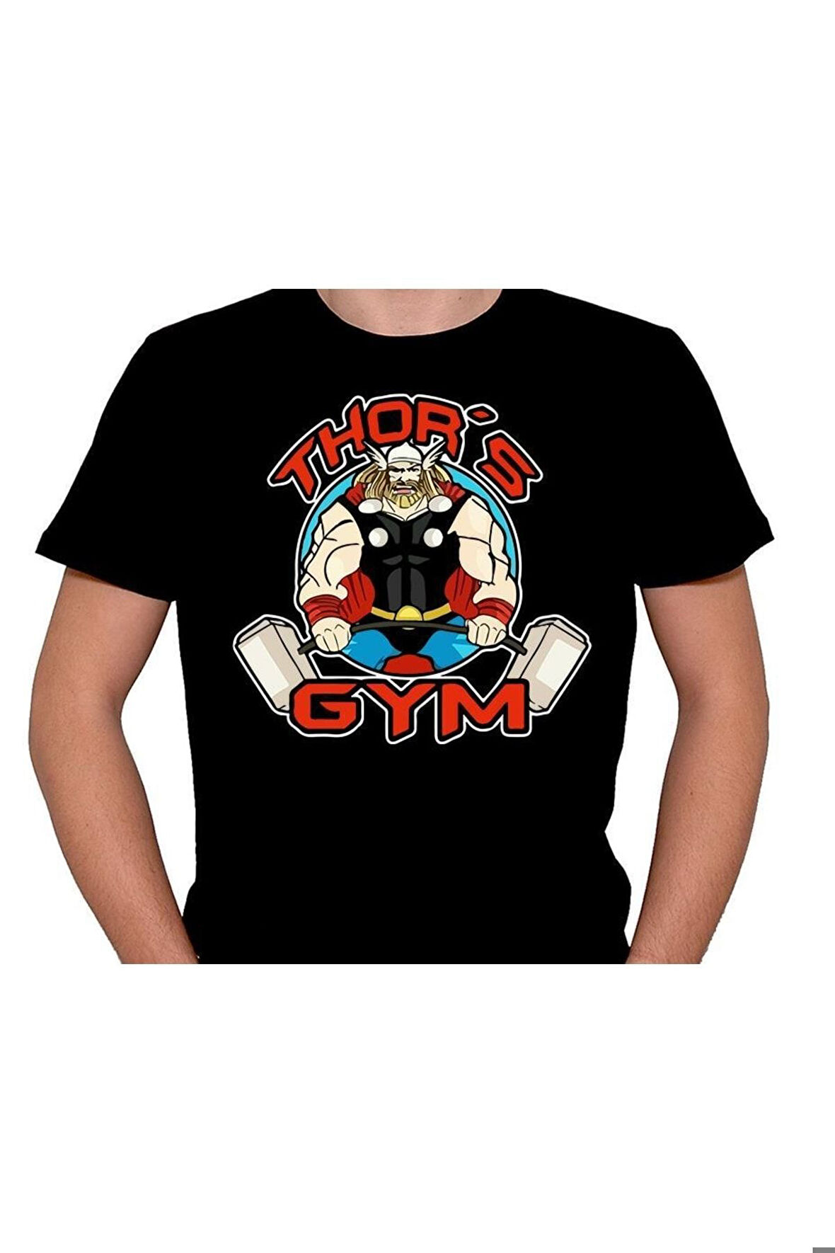 Thor Gym Fitness Bodybuilding Spor Tişört Unisex T-shirt