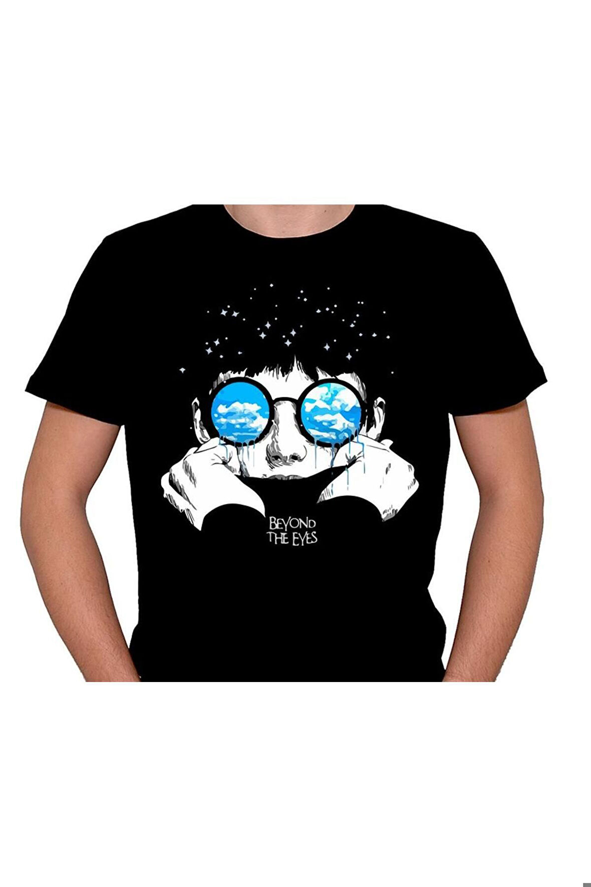 Beyond The Eyes Glasses Tişört Unisex T-shirt