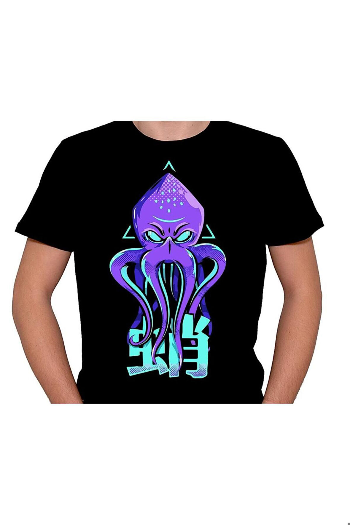 Ahtapot Octopus Japan Japanese Karakter Tişört Unisex T-shirt