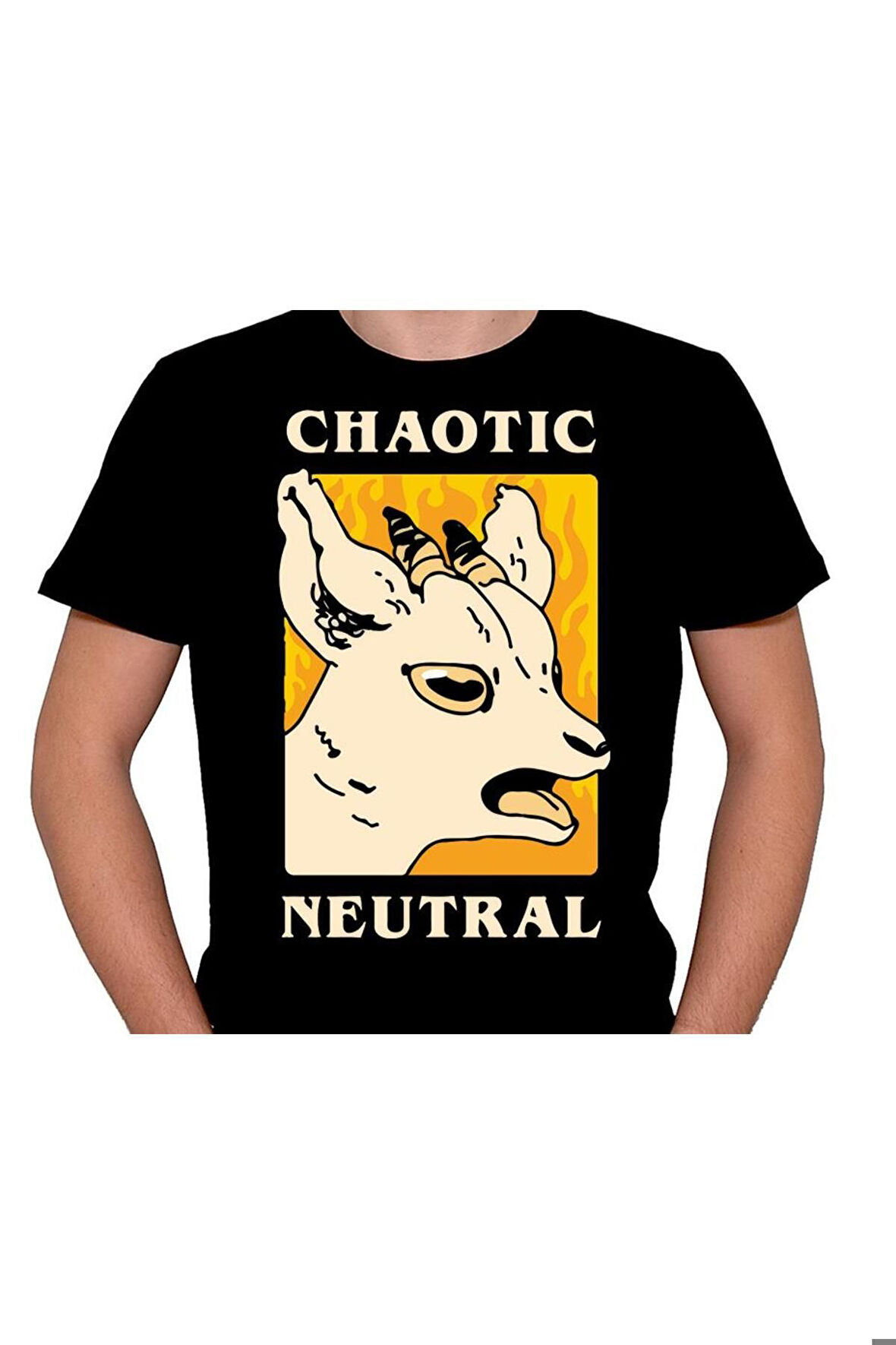 Geyik Chaotic Neutral Doğada Yaşam Tişört Unisex T-shirt