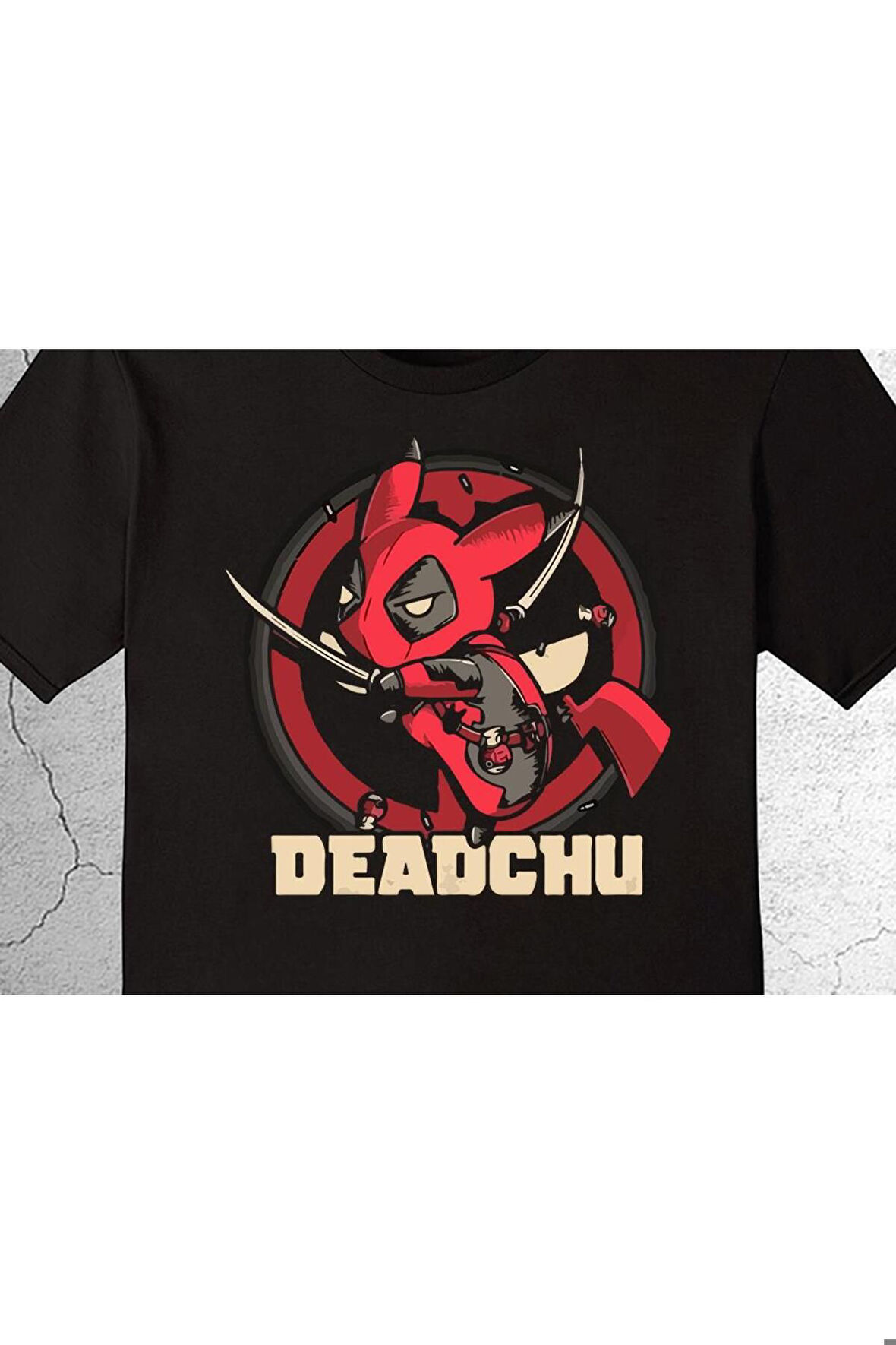 Dead Pool Pikachu Deadchu Tişört Çocuk T-shirt