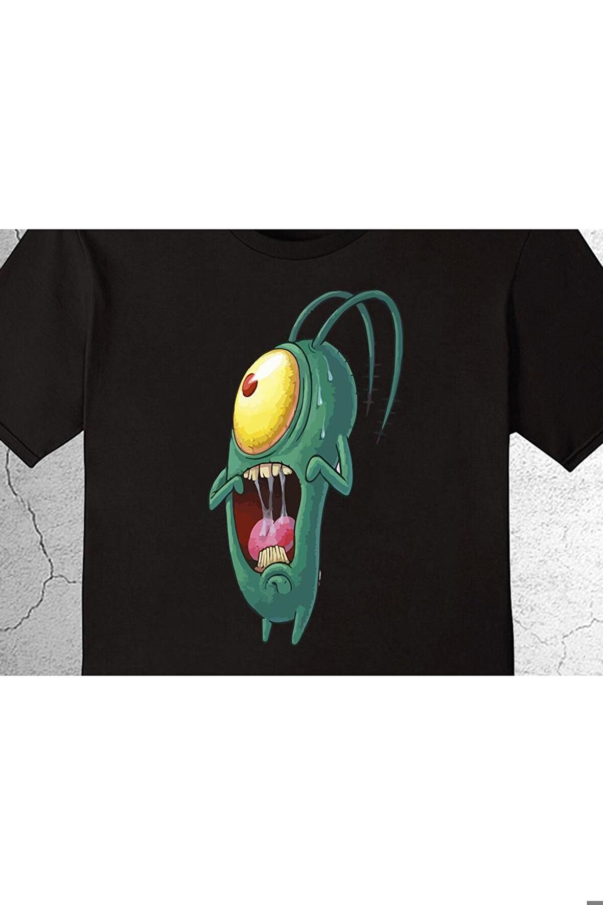 Plankton Sünger Bob Caracter Tişört Çocuk T-shirt