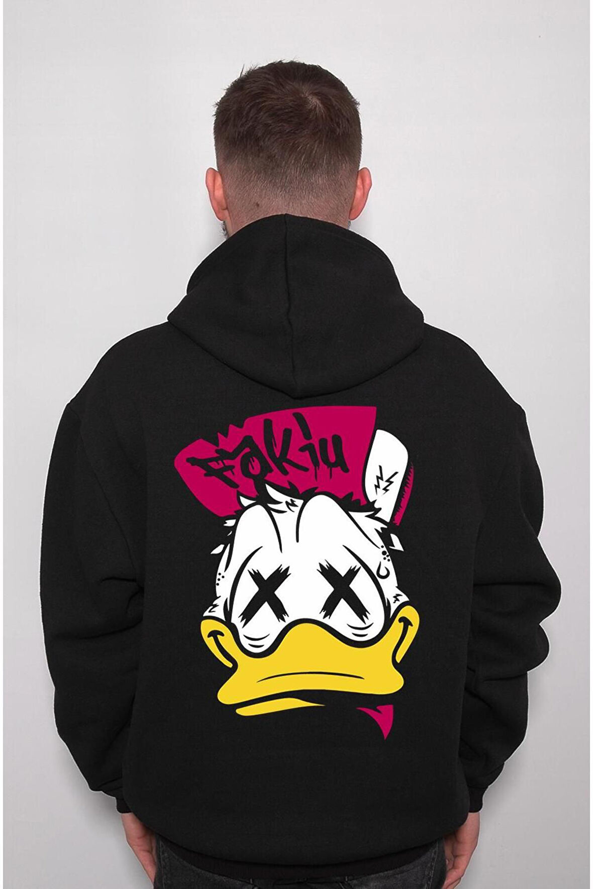 Donald Duck Ördek Duffy Sweatshirt Unisex Kapüşonlu Hoodie