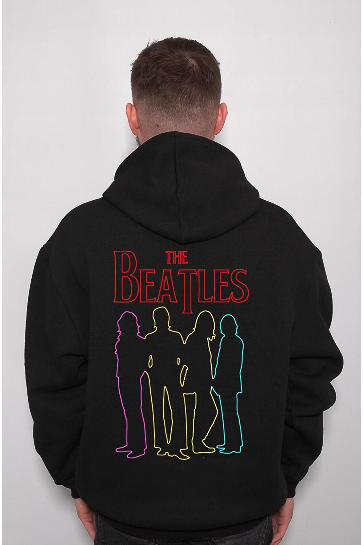 The Beatles Music Müzik Logo Sweatshirt Unisex Kapüşonlu Hoodie
