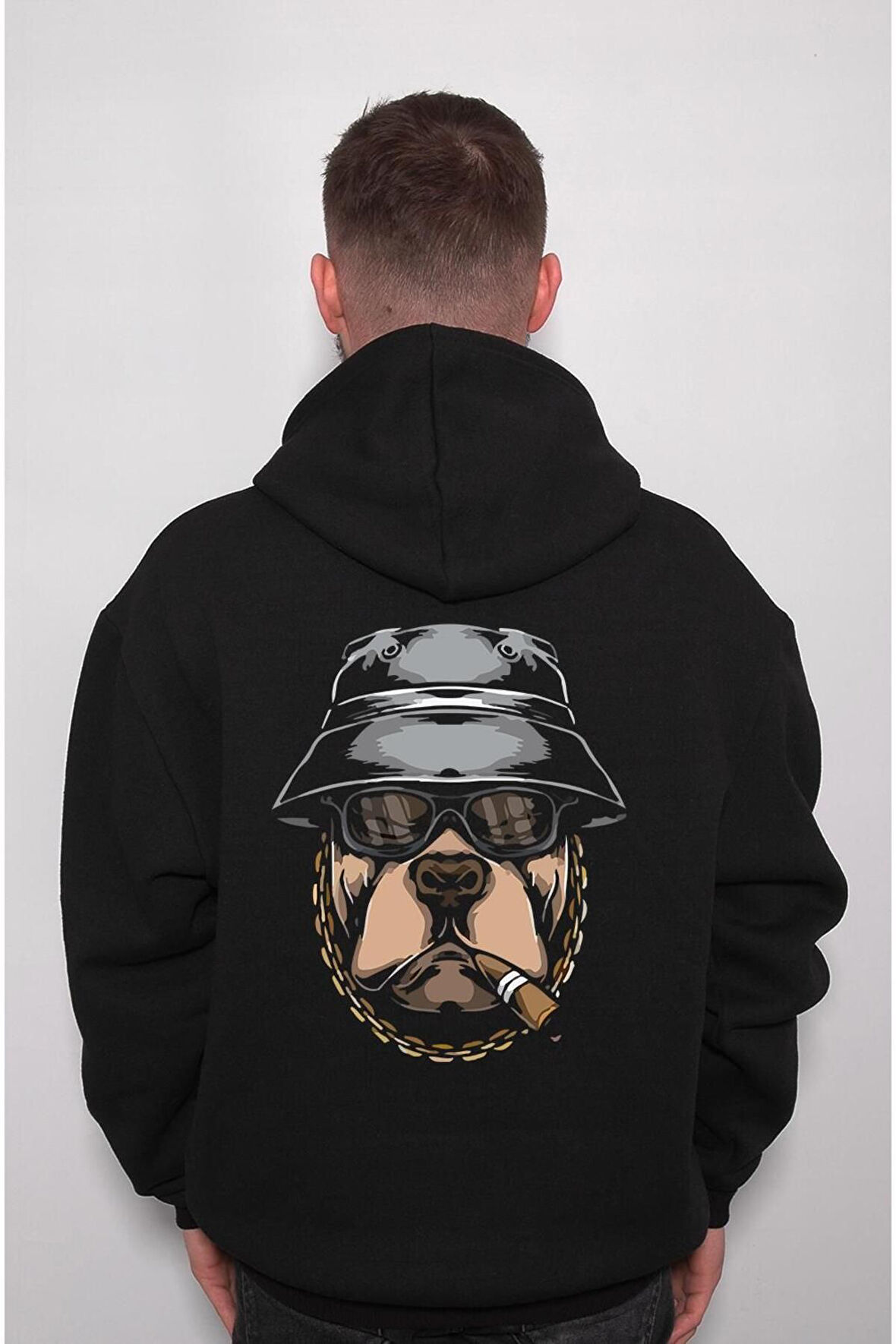 Fransız Bulldog France Dog Sweatshirt Unisex Kapüşonlu Hoodie