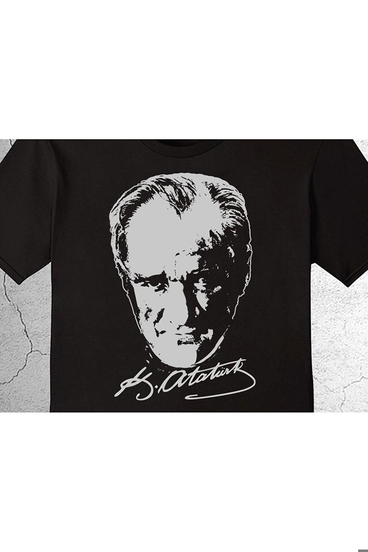 Gazi Mustafa Kemal Atatürk Portre Tişört Çocuk T-shirt